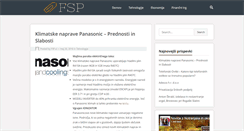 Desktop Screenshot of fsp.si