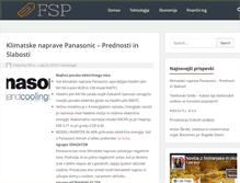 Tablet Screenshot of fsp.si